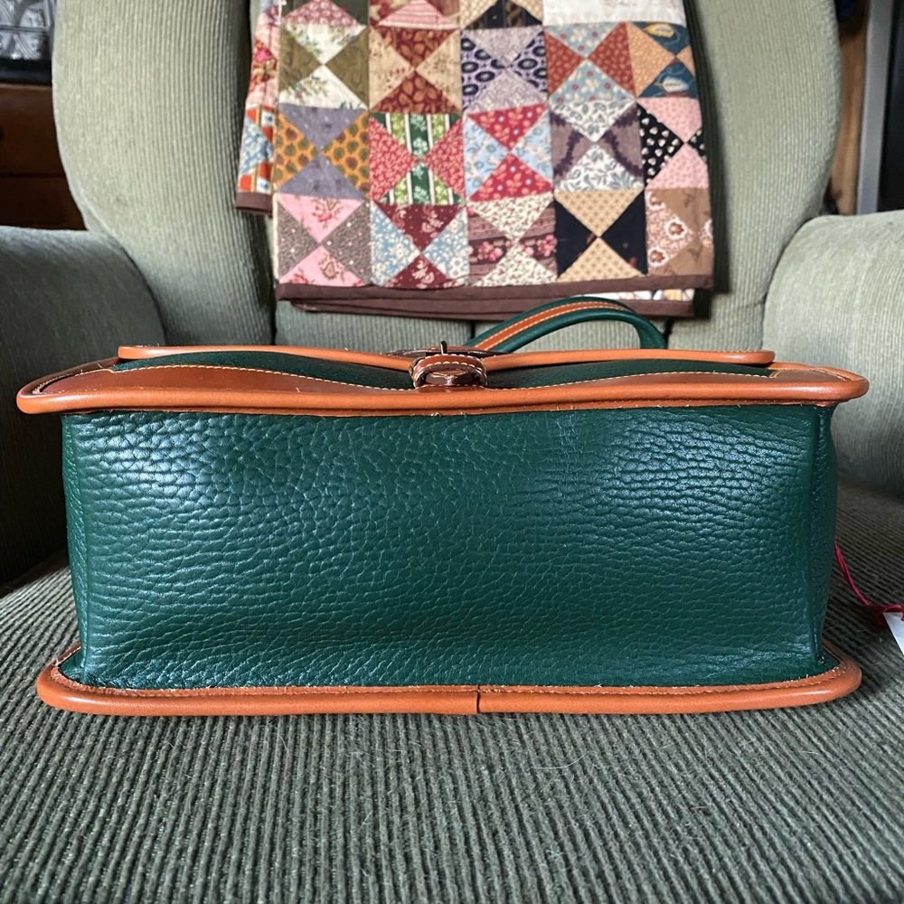 Dooney & Bourke Large Surry in Fir and British Tan - Picture 2 of 11